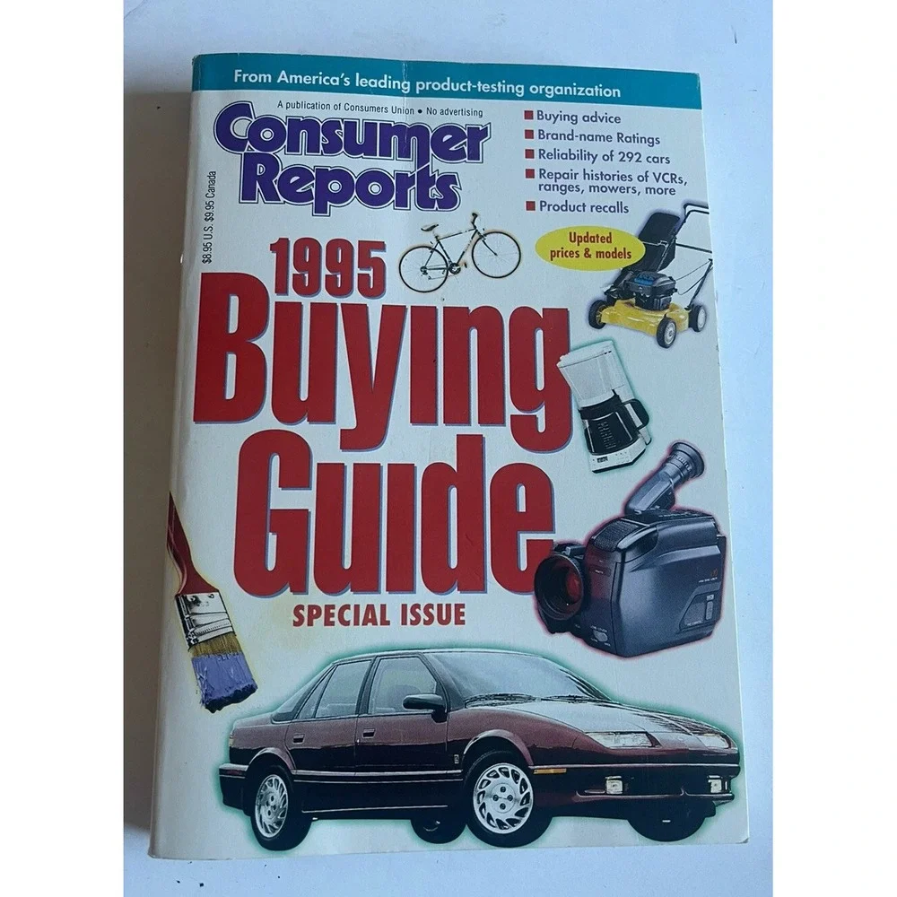 Consumer Reports Buying Guide Lot Of 7 from 1999's‎